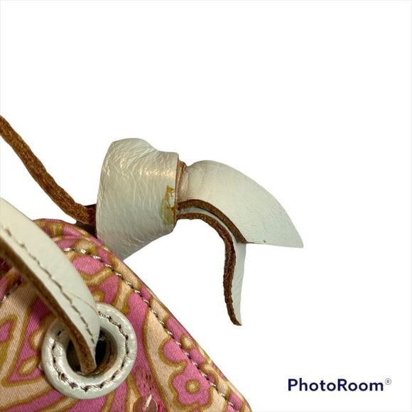 Sigrid Olsen TWILLIGHT pais pink multi Paisley  sequin  Leather Bag - Picture 3 of 14